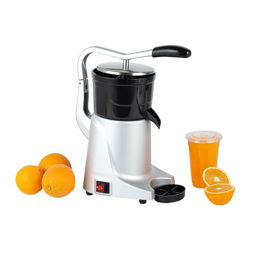 Restaurantware - Hi Tek 14.8 x 9.6 x 18.1 Inch Citrus Juicer, 1 Electric Citrus Press - 250W, 1500 RPM, Electric Citrus Juice Extractor, 110-120V, Hand Press, Long Spout.
