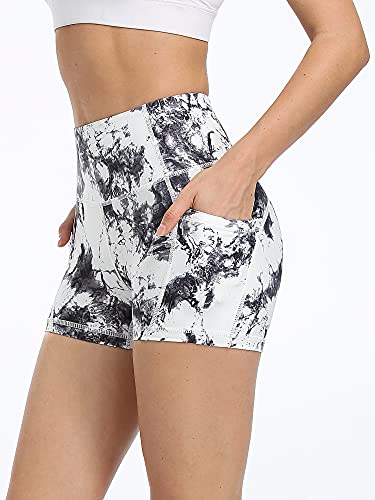 Image of CADMUS Women's 5 inch /2 inch High Waist Stretch Athletic Workout Shorts with Pocket