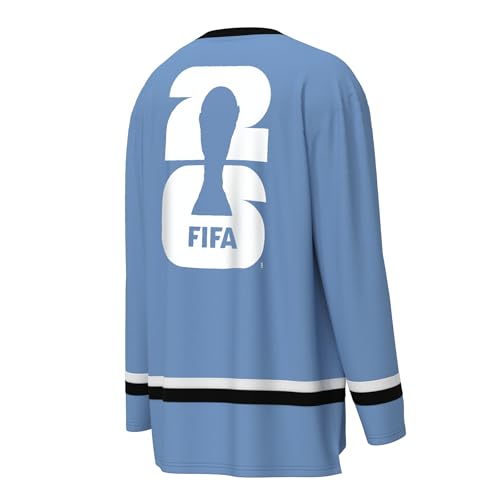 Image of Outerstuff FIFA World Cup 2026 Mens Long Sleeve V-Neck Hockey Jersey