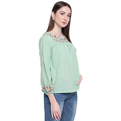 Image of mayra Women's Cotton Casual Top