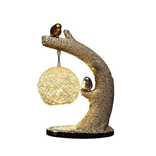 Lampe de table chic en résine salon nouvelle lampe chinoise vintage