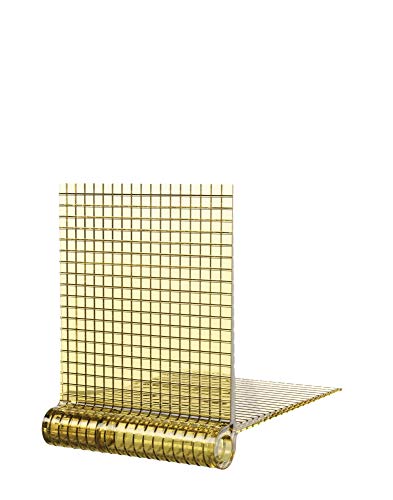 Kartell Kite Shelf Mensola, Set da 2 Pezzi, Ambra, 17.5 x 23 x 23 cm