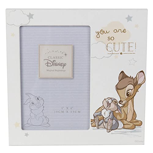 Disney Magical Beginnings 10cm x 15cm MDF Photo Frame Bambi & Thumper DI410