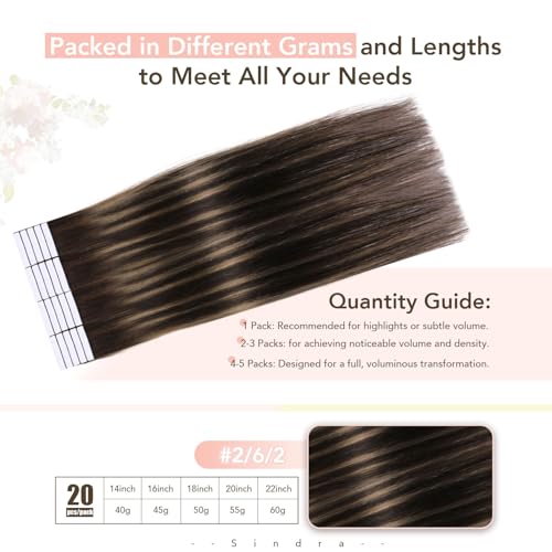Image of Sindra Invisi Edge Tape in Extensions Human Hair