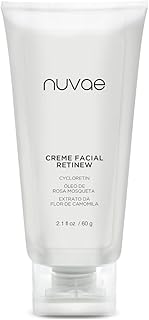 Creme Facial Anti-idade Nuvae Retinew Com Cycloretin, Óleo de Rosa Mosqueta, Extrato da Flor de Camomila