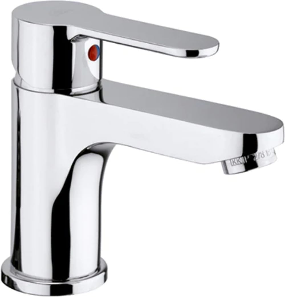 Rubinetto Miscelatore lavabo scarico automatico Paffoni Blu 075 cromato