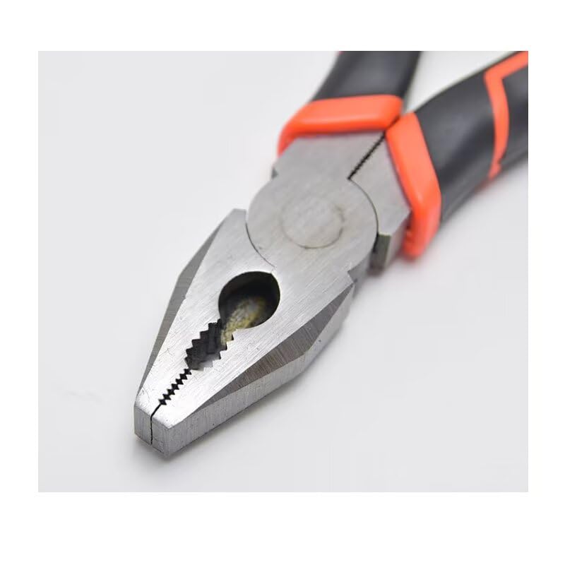 1Pcs Chromium Alloy Steel YTH-2117 Flat Nose Pliers 6-inch Electrical Steel Wire Vise Pliers