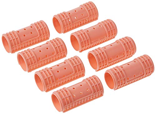 Diane Snap-on Magnetic Rollers, Pink, 1-1/8", 8/bag