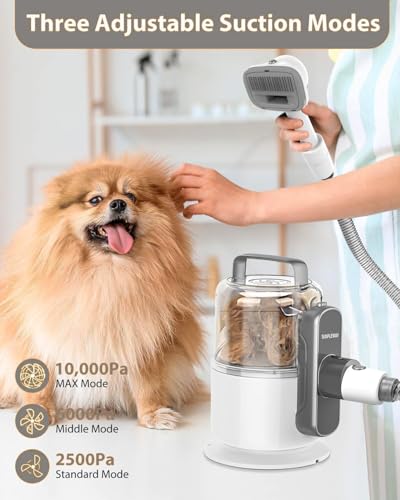 Simple-Way-Dog-Grooming-Vacuum-21L-Large-Capacity-Vacuum-for-Shedding-Grooming-Hair-6-in-1-Grooming-Tools-Kit-for-Shedding-and-Deshedding-Pet-Hair-for-Dogs