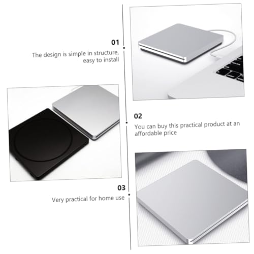 Lecteur CD réinscriptible Lurrose à performance stable pour PC et bureau - 7