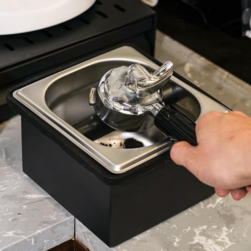Cafetera pequeña de acero inoxidable para preparar espressos perfectos en casa 3