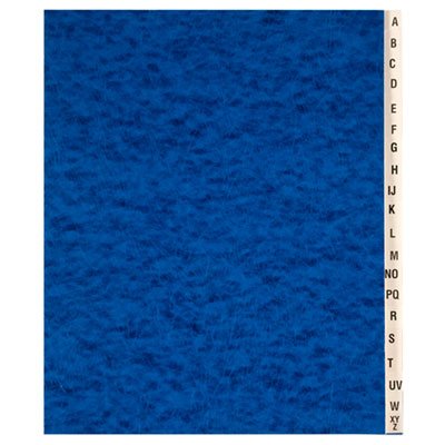7520002861726 Clasificador de archivos, expansión de 20 pulgadas, indexación A-Z, azul