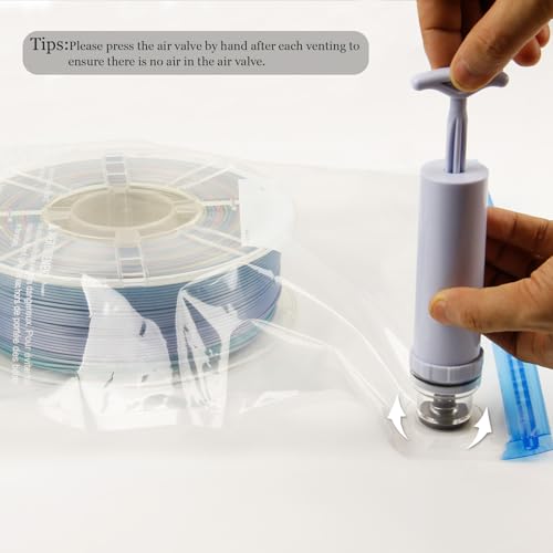 Image of Filament Storage Bags, 30pcs Plus Size 3D Printer Filament Storage Bag, Perfect for 3D Filament Vacuum Bags (15x13 inch)