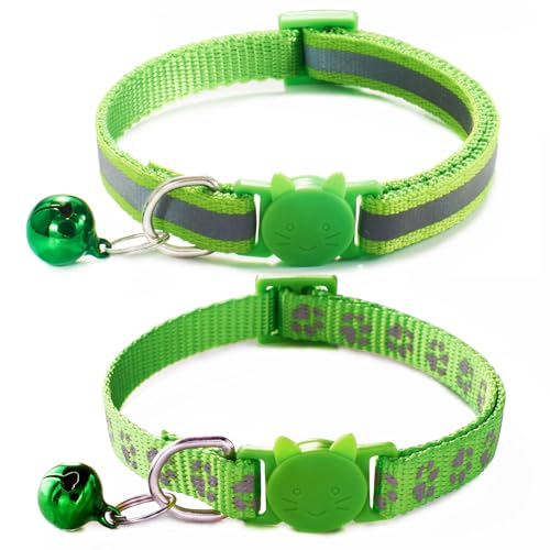 Breakaway Dog Collar with Bells 2-Pack