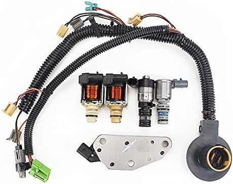 6pcs 4T65E Transmission Solenoid Kit G4T65E 24225825 10478124 24219819 With Harness Compatible For Chev-y Malib-u 2003-2011