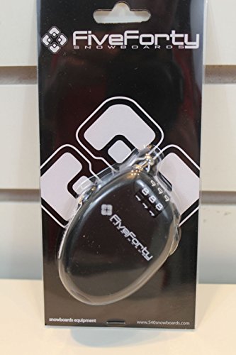 540 New Mini Retractable Cable Lock Snowboard Black Dakine Burton Retracting