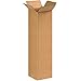 Aviditi 8830 Single-Wall Tall Corrugated Box, 8" Length x 8" Width x 30" Height, Kraft (Bundle of 25)