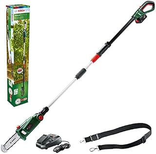 Bosch Cordless Pruner UniversalChainPole 18 (battery 2.5 Ah, 18 Volt System, in carton packaging)