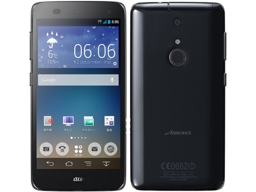 Amazon | au ARROWS Z FJL22 ブラック 白ロム | 携帯電話本体 通販
