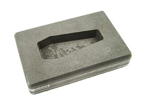 2 Oz Coffin/Casket Shape Gold High Density Graphite Mold 1 Oz Silver Bar-Made In The Usa #TOP1