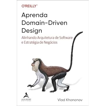Capa do livro Aprenda Domain-Driven Design: alinhando arquitetura de software e estratégia de negócios
