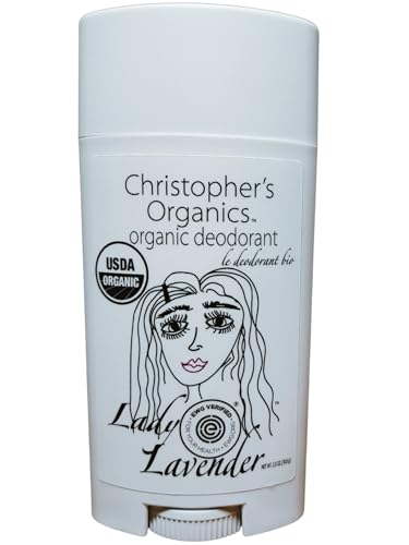 Christopher's Organics USDA Certified Organic and Fair-Trade Lavender Deodorant - LADY LAVENDER image 4
