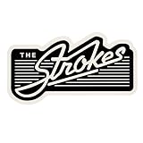 The Strokes - Aesthetic Vinyl Sticker – Waterproof Quote Decal Sticker for Laptop, Water Bottle, Car, Journal, Scrapbook, Phone – Durable 4" Sticker for Teens, Adults, Kids