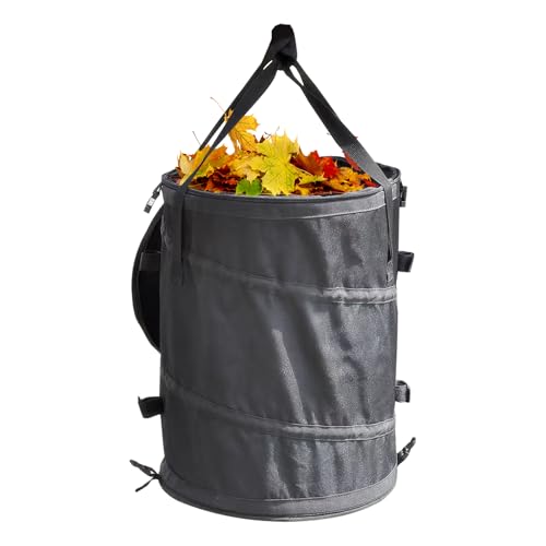 Genérico Cubo De Basura Para Acampada | Cubo Plegable Para Camping,Papelera Plegable Para Exteriores Viajes Autocaravana Picnic Jardín