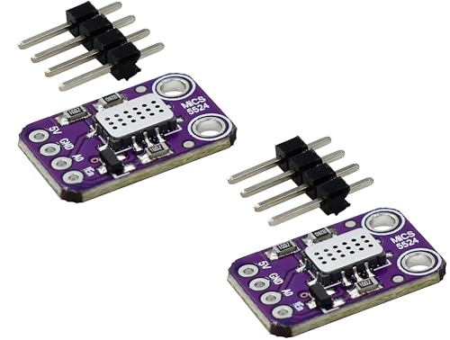 Module capteur de gaz MICS-5524 lot de 2 CO hydrogène et méthane pour détection de la qualité de l'air