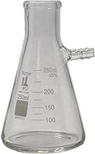 250ml Filtering Flask, Bolt Neck with Tubulation, 3.3 Borosilicate, Heavy Wall, Karter Scientific (Single)