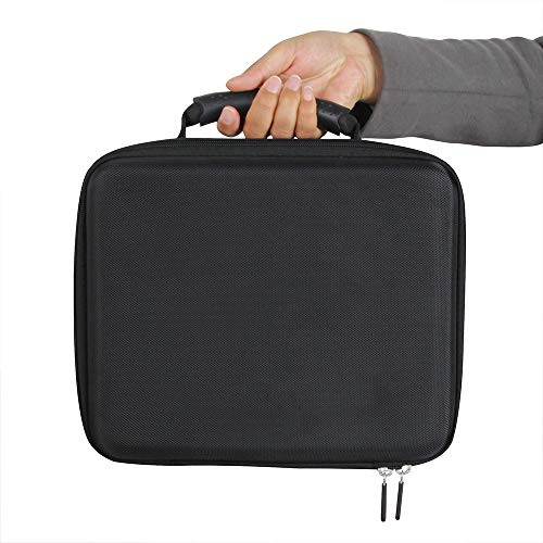 Image of Hermitshell Travel Case for Learning Resources Gears Deluxe Building Set 100 Pieces (Black)