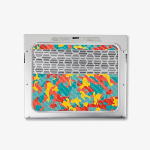 Image of MightySkins Carbon Fiber Skin Compatible with Alienware X14 R2 (2023) Full Wrap Kit - Wild Camouflage | Protective, Durable Textured Carbon Fiber Finish | Easy to Apply | Made in The USA