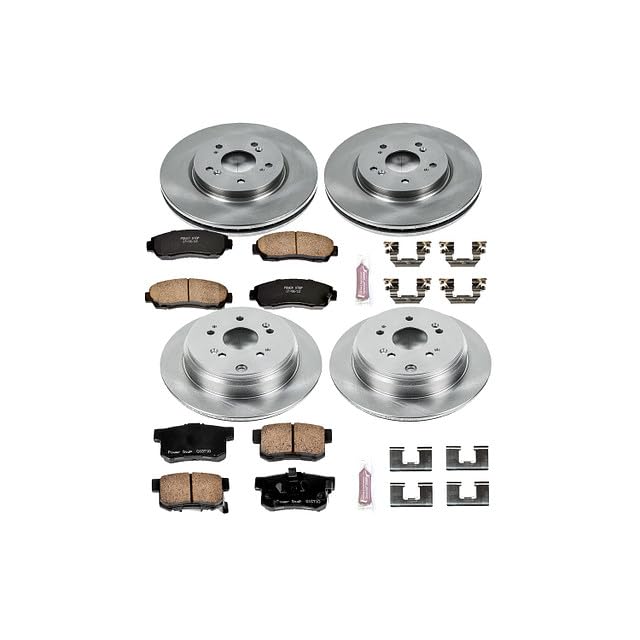 Amazon.com: PowerStop Front and Rear Brake Kit for Acura RDX 2010