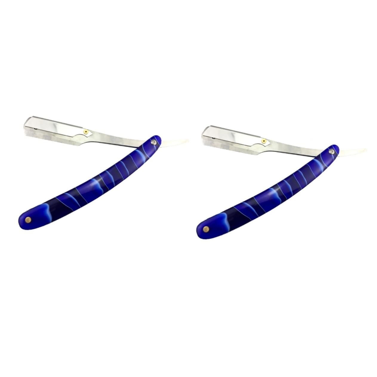 Healeved 2pezzi Rasoio Inossidabile Per Barber Shop Rasoio Vintage Per Strumento Per e