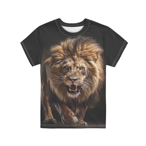Image of Xhuibop Kids T Shirts for Boys Size 3-16 Girls Short Sleeve Sportswear Active Tops