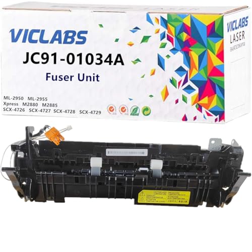 VICLABS JC91-01034A fuser Unit 110V Replacement for Samsung JC91-01034A fuser Unit for use in ML-2950 ML-2955 SCX-4726 SCX-4727 SCX-4728 SCX-4729 Xpress M2880 M2885 Printers,110V (1- Pack)