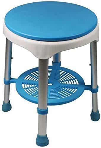 Tabouret de douche réglable antidérapant stable et léger pour handicapé