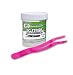 Jig Strips Split Tail - 8 Baits, 5" x 1/2" (Hot Bubblegum)