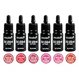 Set of 6 Colors Nabi Ink Velvet Lip Tint, Liquid Lip Stain (Red Tone Line)