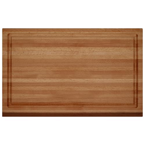 Tabla de cortar de madera sólida 11"x18" miniatura 1