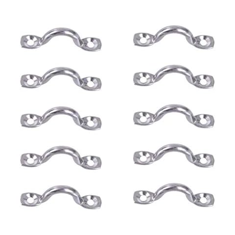 Penta Angel 10Pcs Stainless Steel Pad Eye Cover