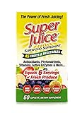 Super Juice Vegetable and Fruit Daily Multi Phyto-Nutrient Formula, 60 Count WIN55870