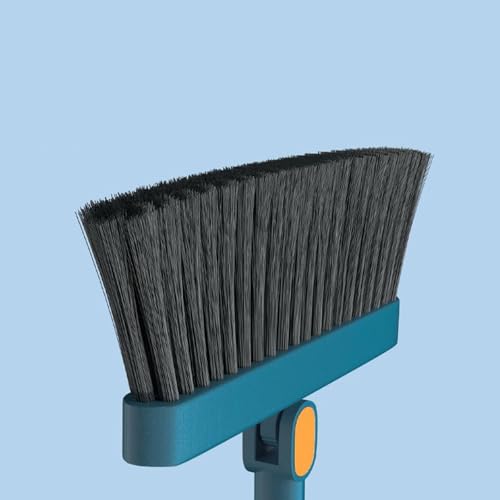 Xixiwow Starry Sky Blue Broom And Dustpan Set,New Upgrade Lengthening Handle To 50 Inches thumb #5