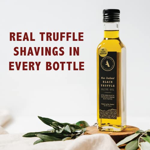 Kiwi Artisan Truffle Oil, Cooking Gifts, Chef Gifts, Gourmet Foodie Gifts, Infused Olive Oil Gift Set, Black Truffle Olive Oil And Gourmet Olives, Experience Gifts For Chefs, Culinary Gifts, Flavored Olive Oil #TOP3