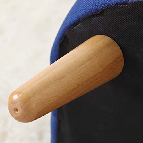 Kids Sofa Couch/Linen Fabric 2-Seater Sofa Chair With Wooden Legs For Toddler Ages Up To 4/ Perfect For Baby Gift(30" W) (Blue) #TOP6