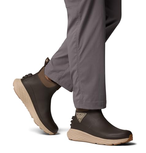 Columbia Men's PFG Pro Sport Boot, Cordovan/Pear, 11 Regular