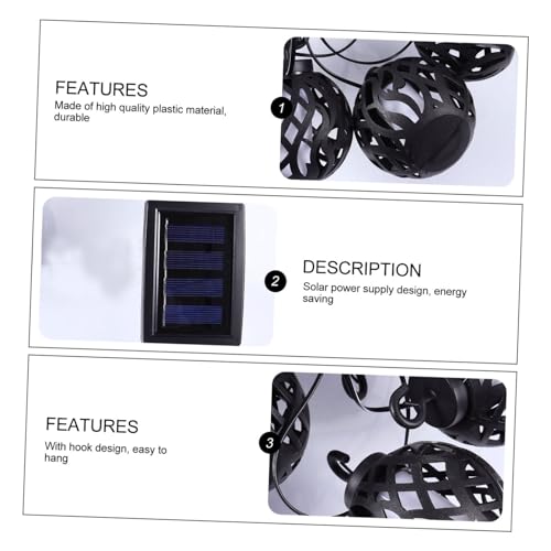 Luces solares LED decorativas para exteriores miniatura 7