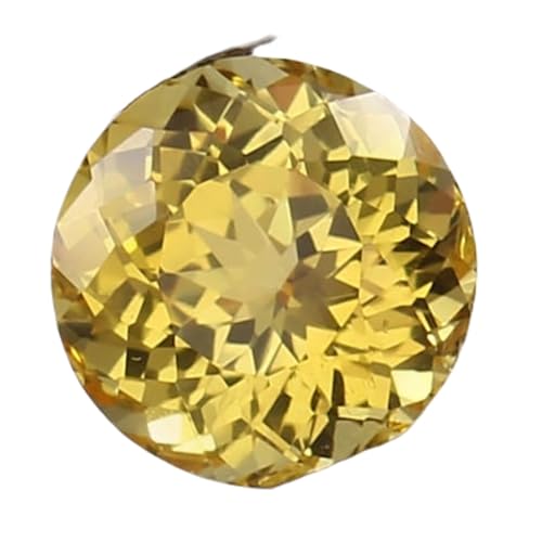 Pierre gemme saphir jaune pour créer votre propre collier DIY lors d'un atelier