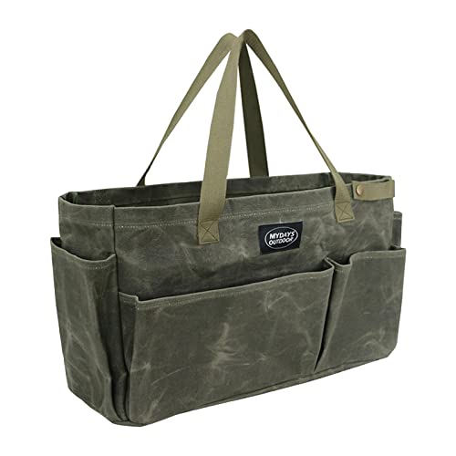 UJEAVETTE Camping Gear Storage Bag Organizer Travel Duffel for Tent Pegs Beach Picnics Green