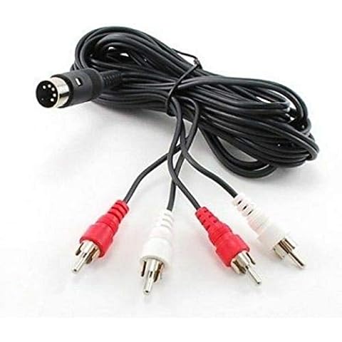 CablesOnline 6ft 5-Pin Din to RCA Cable Cover